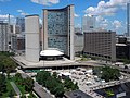 De City Hall am Nathan Phillips Square