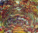 Rosarkaden i Giverny, 1920–1922, Musée Marmottan Monet