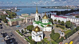 La cathédrale Saint-Alexandre-Nevski d'Ijevsk