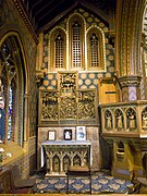 Capilla de la iglesia de St. Giles, Cheadle, Staffordshire