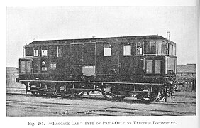 locomotives-fourgon de la sous-série E 9 à 11 construite sur la même base.