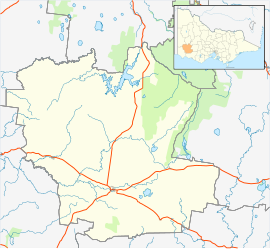 Penshurst is located in Shire of Southern Grampians