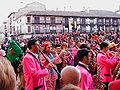 Carnaval in het centrum van Tarazona de la Mancha