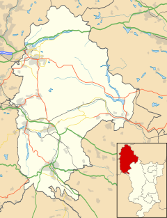 Glossop is located in Borough of High Peak