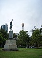 Captain Cook statue by Thomas Woolner