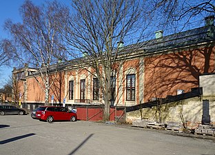 Fasad mot väster (Falkenbergsgatan), 2016