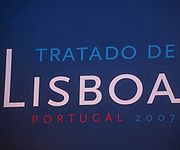 Logo perjanjian dalam bahasa Portugis