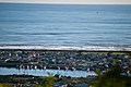 Blaketown Lagoon, New Zealand: it is connected to the sea.