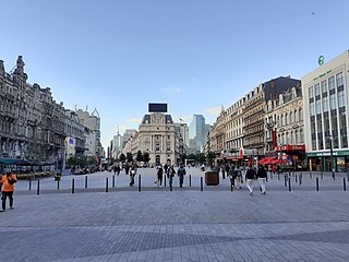 Place de Brouckère.