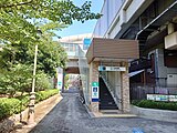 しょうぶ沼公園方面5番出入口（2024年8月25日撮影）