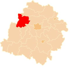 Location within the voivodeship