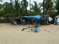 Trinquemalay, la plage des pêcheurs.