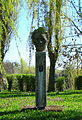 Monument Marie Skłodowska-Curie i Police, Polen.