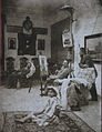 Fotografía de Josep Tapiró en su taller de Tánger, 1892.[67]​