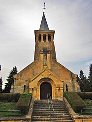 The church in Dieppe-sous-Douaumont