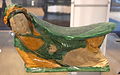 Un cuscino in ceramica della dinastia Jīn (1115-1234)
