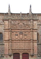 Fassade der Escuelas Mayores der Universität Salamanca