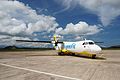 Cebgo ATR 72-600 di Lapangan Terbang Busuanga.