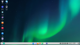 Bureau de Deepin 20.1.