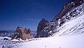 Verfallene Biwakschachtel Indepedencia am Aconcagua (Dez. 1997, 6400 m)