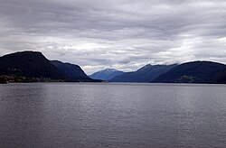 View of the Eidsfjorden
