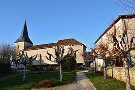 Kerk en gemeentehuis van Javerdat