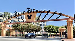 Walt Disney Studiosin pääkonttori Burbankissa.