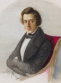 Frédéric Chopin in 1835.