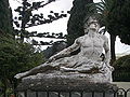 (2) Dying Achilles in the garden of the Achilleion, Corfu (1884) (closeup)