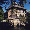 Moulin fleuri sur la Scie.