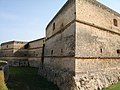 Unul din bastioanele castelului Copertino, Italia