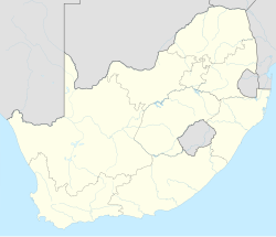 Carte d’Afrique du Sud