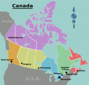 Canada regions