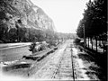 En marche vers Ussat, Ax-les-Thermes, 5 août 1906.