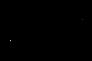 Amateuraufnahme von ε Lyrae (rechts ε1 Lyrae, links ε2 Lyrae). Norden ist ungefähr oben rechts.