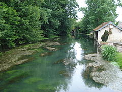 Lavoir sur la Laigne.