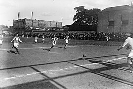Match entre l'Olympique de Paris-Pantin et le Red Star, le 9 septembre 1920 au stade de Paris.