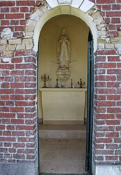 Intérieur de la chapelle Notre-Dame-de-Lourdes.