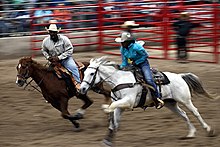 Cavalieri al Black Heritage Day Rodeo presentato dalla Black Professional Cowboys and Cowgirls Association a Humble, Texas, nel 2022.
