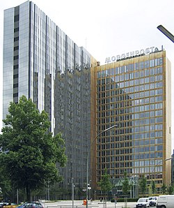 Az Axel Springer épülete Berlinben