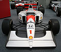 McLaren MP4-7 front view Honda Collection Hall