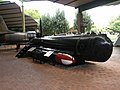 German Molch Midget submarine. South African Military Museum, Johannesburg