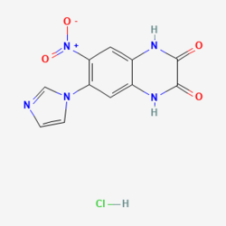 6-imidazol-1-il-7-nitro-1,4-dihidrohinoksalin-2,3-dion;hidrohlorid