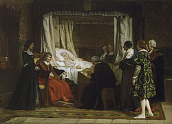 Dona Isabel a Católica ditando o seu testamento, 1864, Museo do Prado.