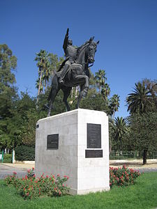 Monumento a Bolívar en Sevilla.