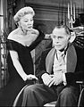 Greer Garson and Franchot Tone, 1956