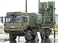 A MAN SX44 6x6 7-ton IRIS-T SL launcher