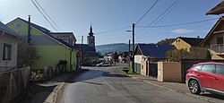 A street in Nižné Ružbachy