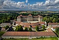 #10 Luftaufnahme von Schloss Weissenstein in Pommersfelden von Süden aus gesehen