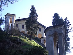 Sacro Monte ng Montrigone, kasama ang Santuwaryo ng Sant'Anna.
